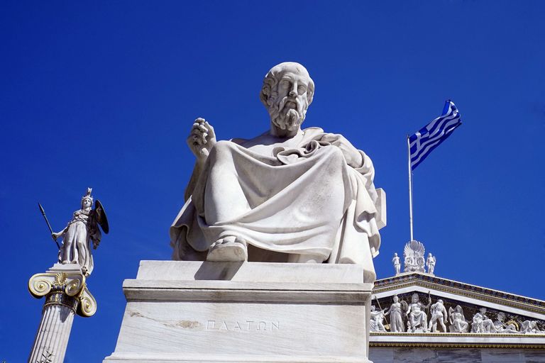 Vana-Kreeka filosoofi Platoni kuju