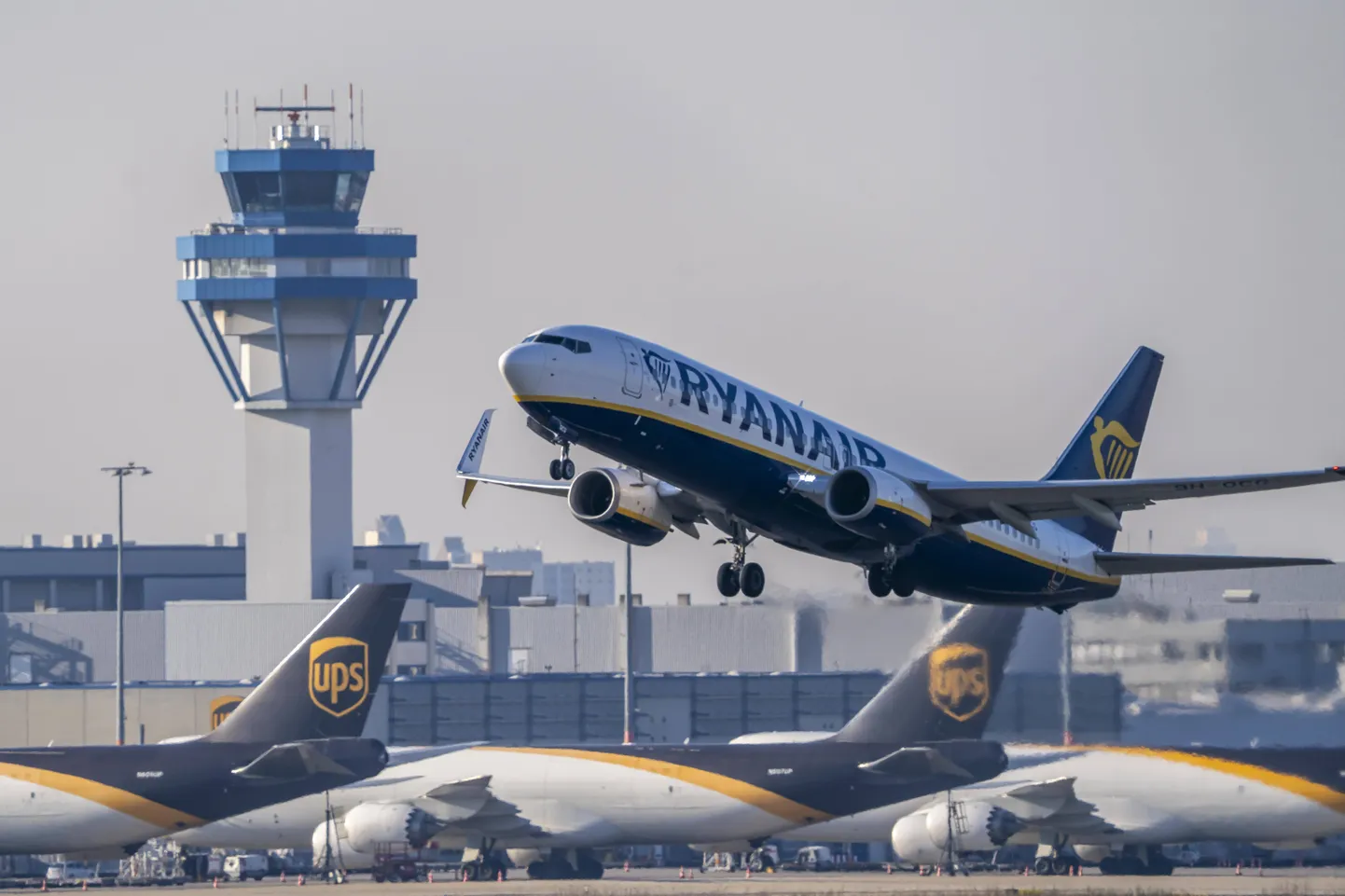 Ryanairi lennuk.