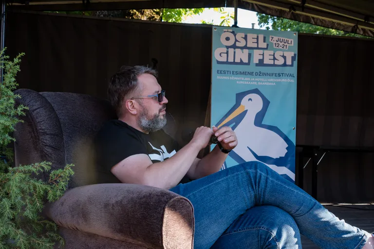 Saaremaal Kuressaares džinnifestivalil tänavu suvel.