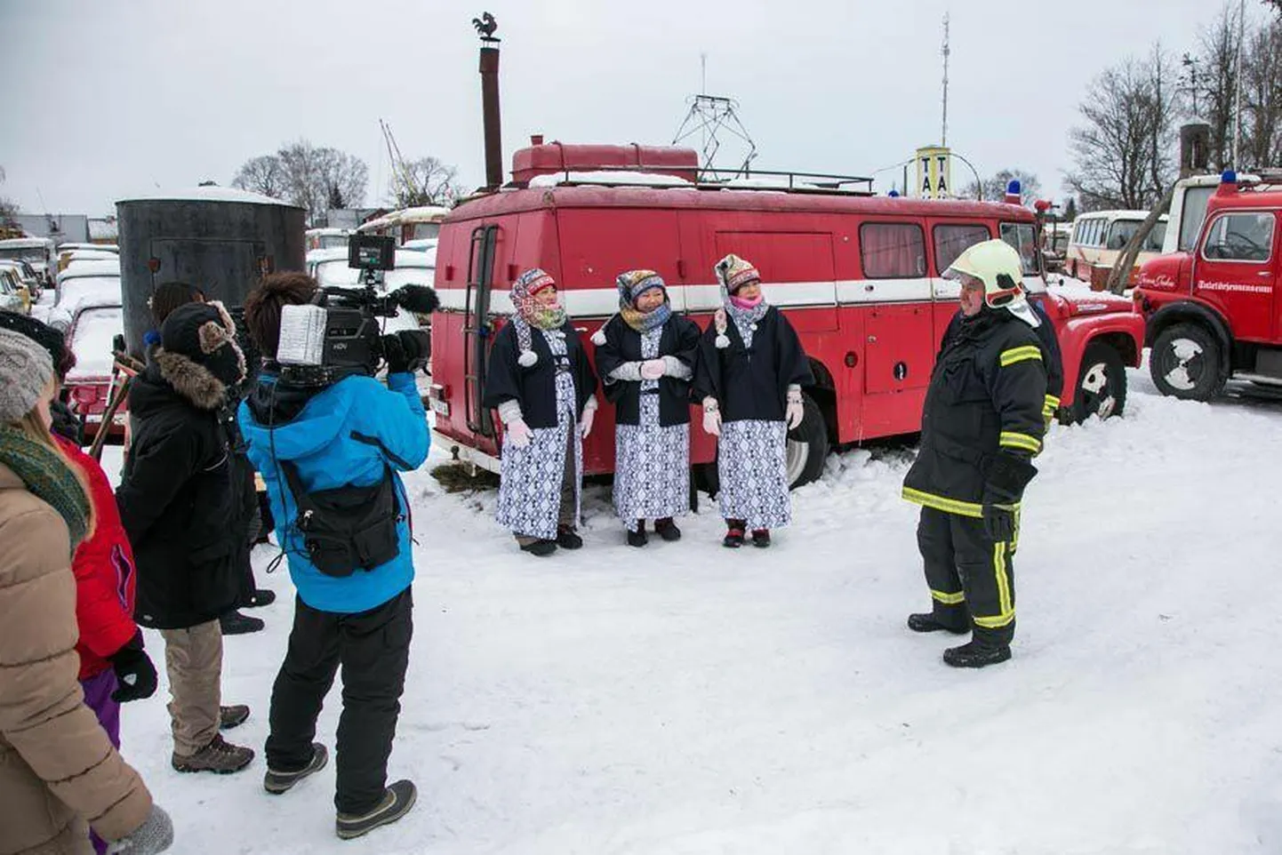 Mõni aasta tagasi käis Järva-Jaanis vanatehnika varjupaiga tegemisi kajastamas võttegrupp Jaapanist.