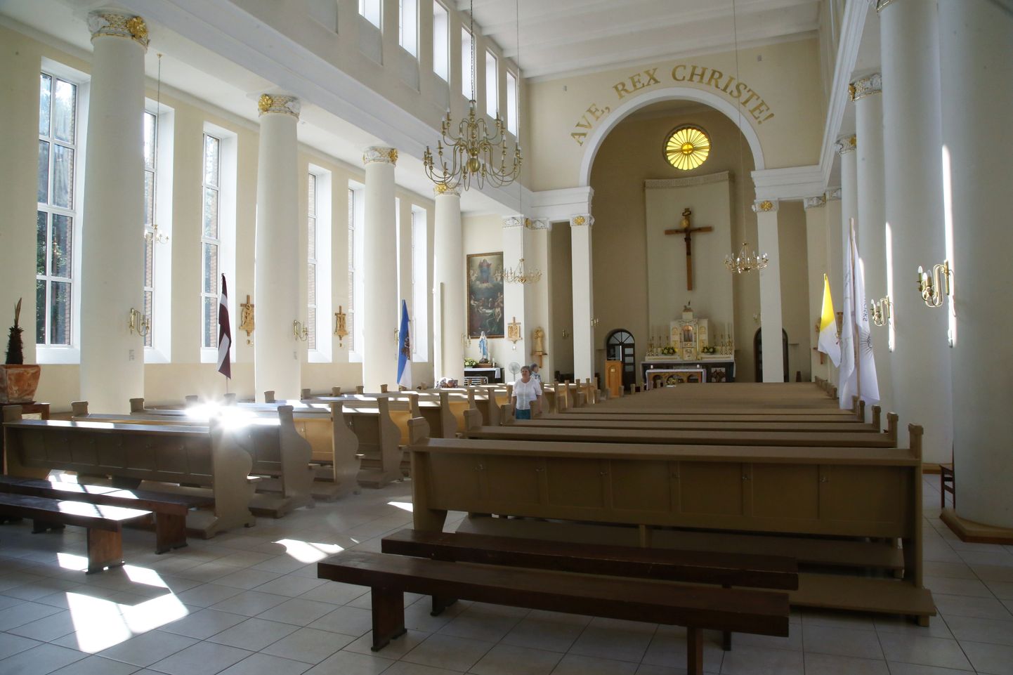 Rīgas Kristus Karaļa katoļu baznīca.