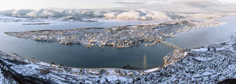 Vaade Tromsø linnale