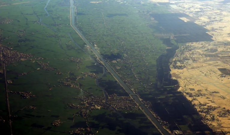 Niiluse deltaala aerofotol