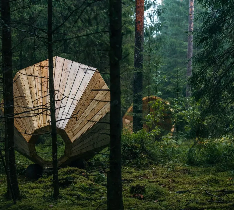 Metsakõlakojad RUUP. Foto: Eesti Disainiauhinnad