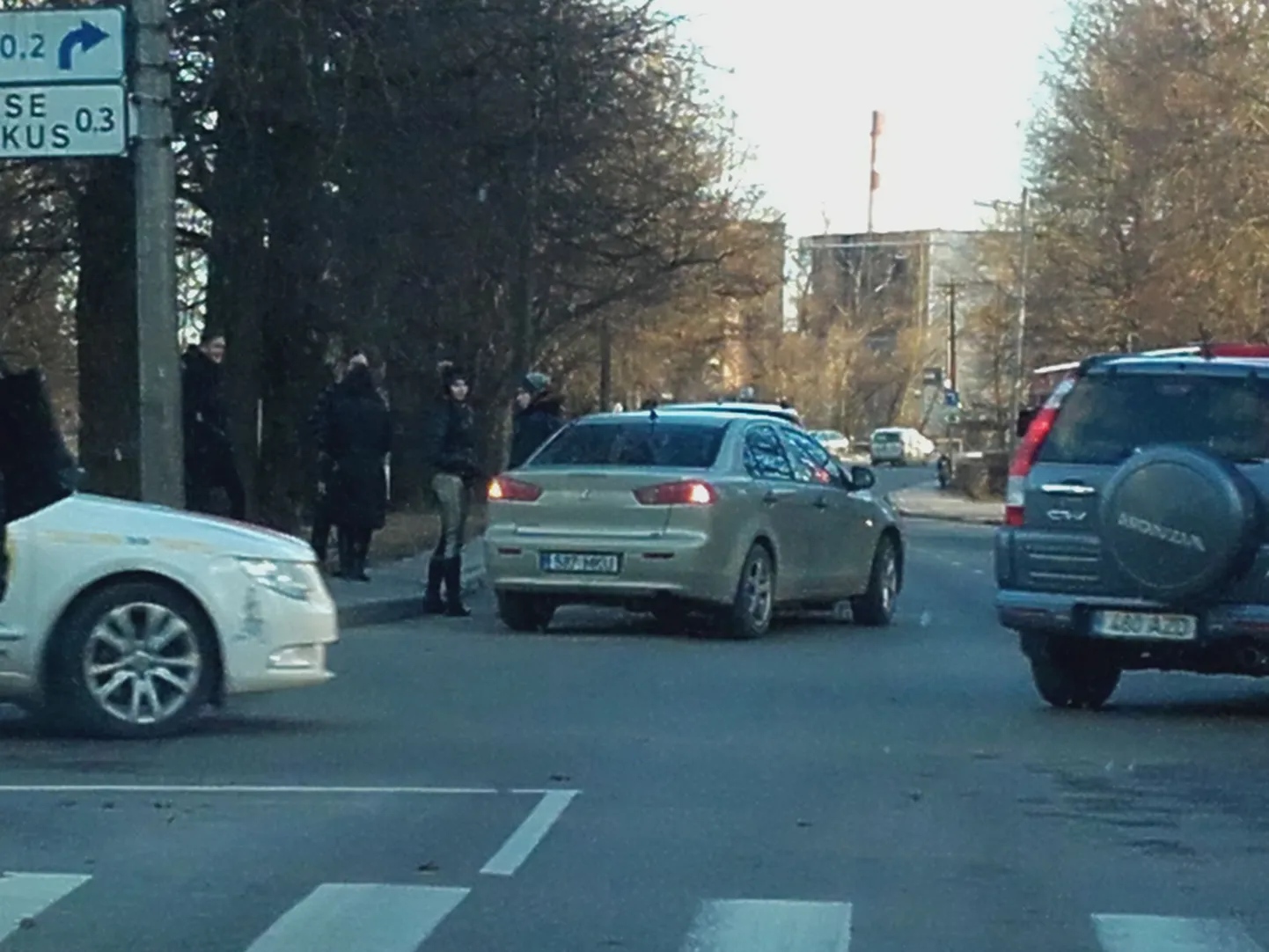 Kalvi-Kalle ja Helen sattusid Tartus avariisse