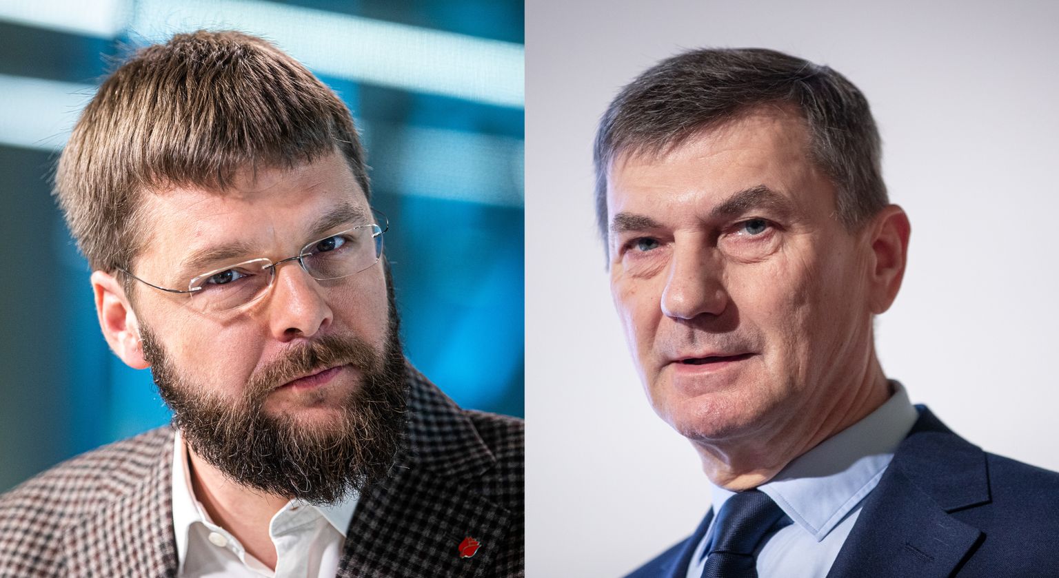 Jevgeni Ossinovski ja Andrus Ansip
