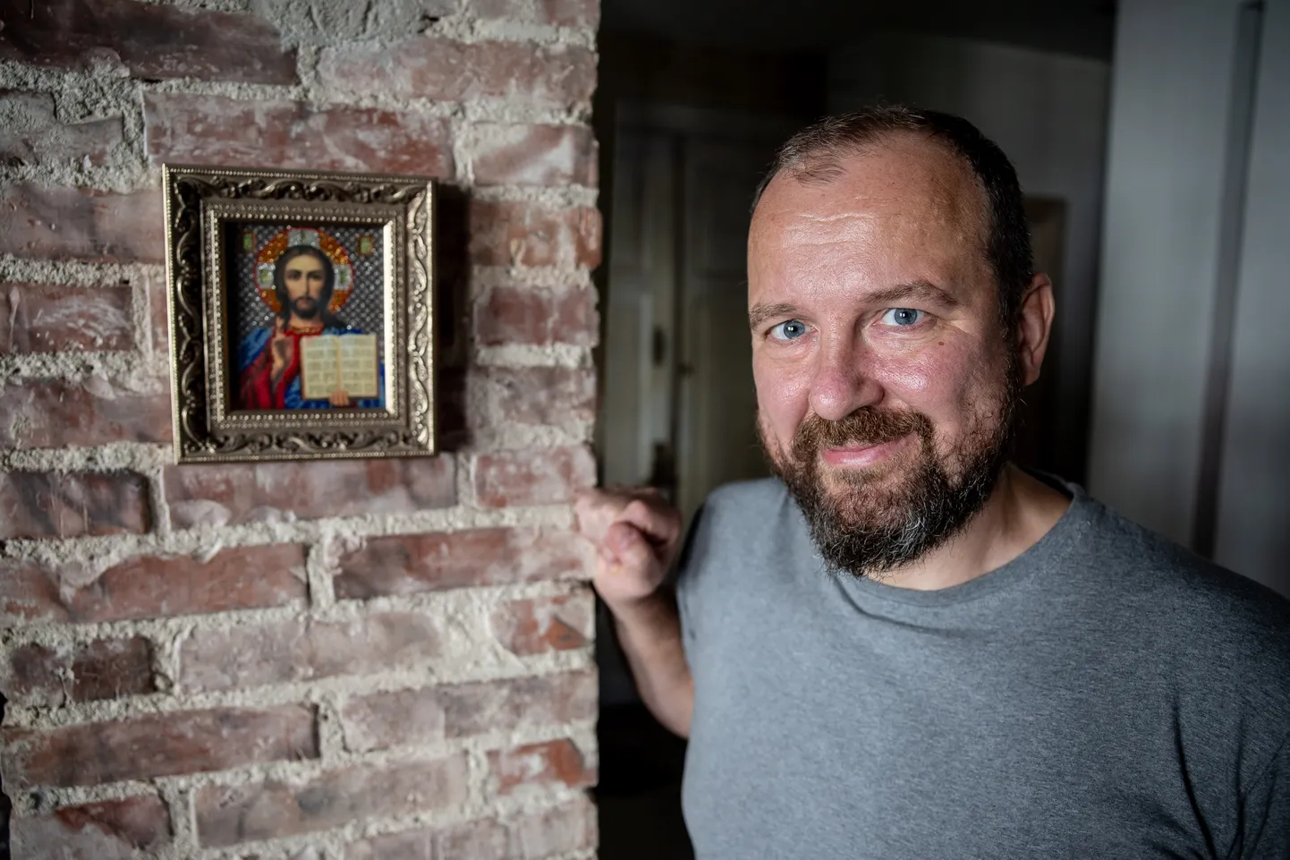 Allan Kaldoja, who defended his master's thesis on the Russian Orthodox Church. 19.09.2024.