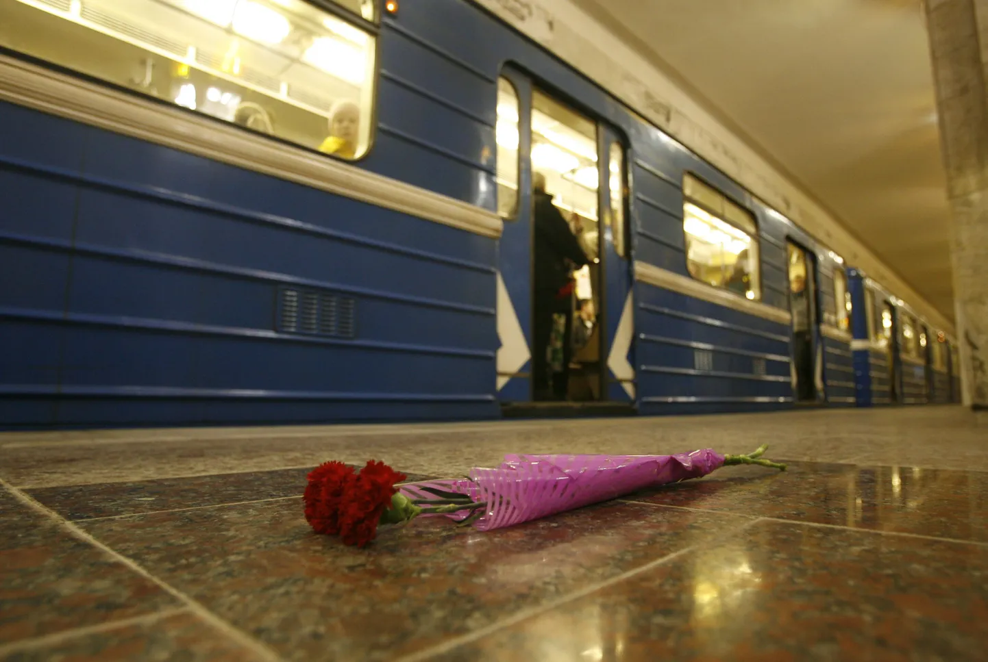 Oktjabrskaja metroojaam Minskis