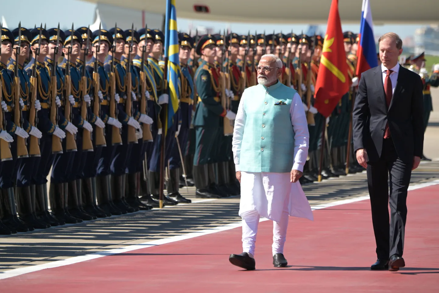 India peaminister Narendra Modi saabus Venemaale.