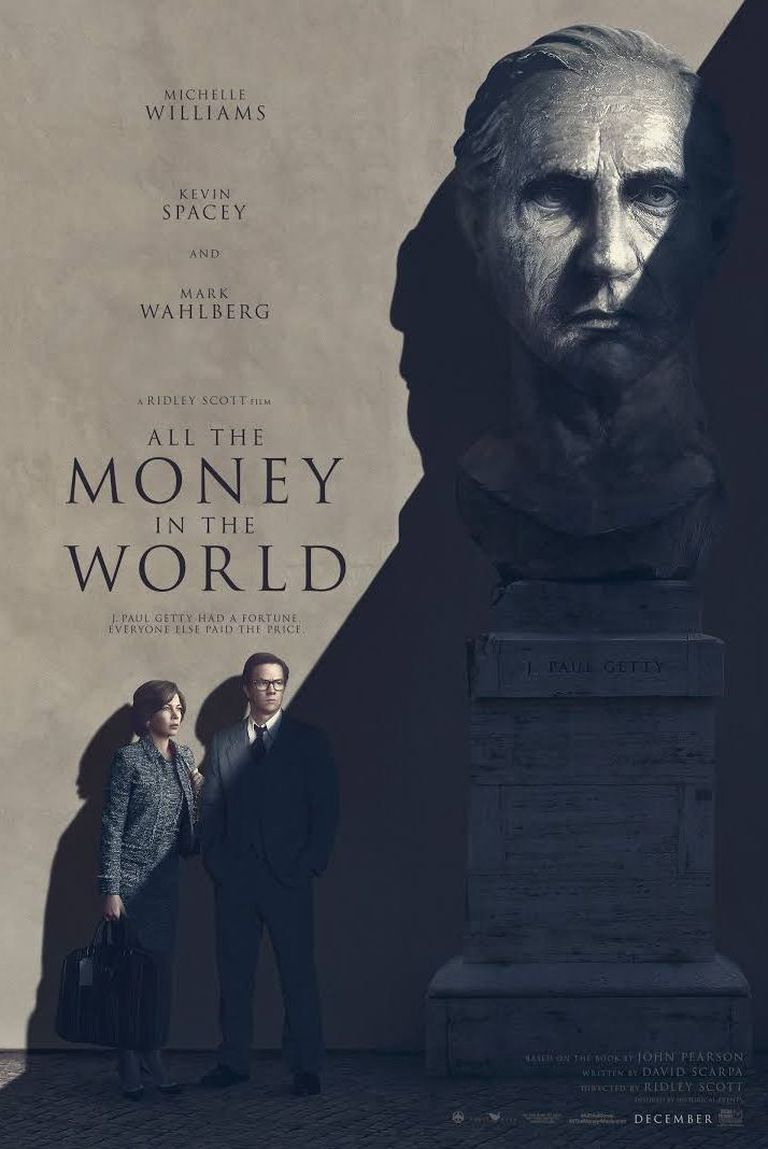 Filmi «All the Money in the World» reklaamplakat