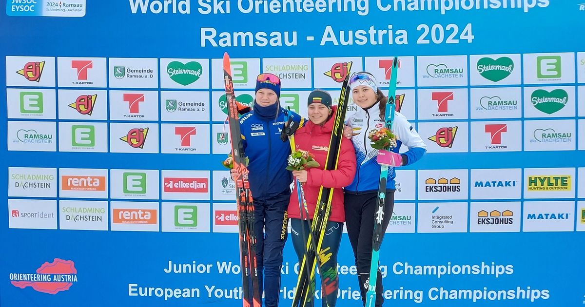 Eesti neiu tuli suusaorienteerumise EMil pronksile