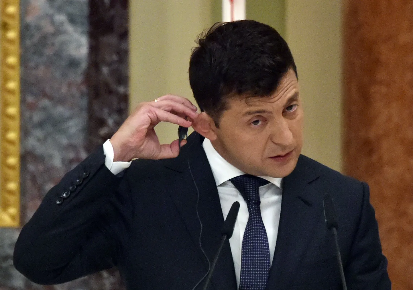 Ukraina president Volodõmõr Zelenskõi Kiievis 21. juuli 2020.