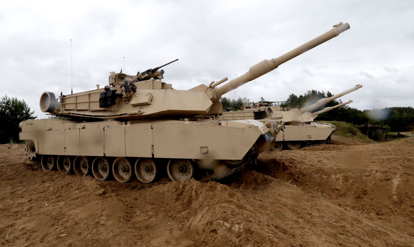Tankid M1-Abrams.