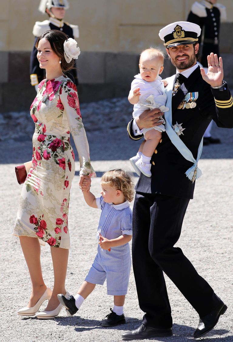 Perepilt: prints Carl Philip, printsess Sofia ja nende kaks poega 2018. aastal.
