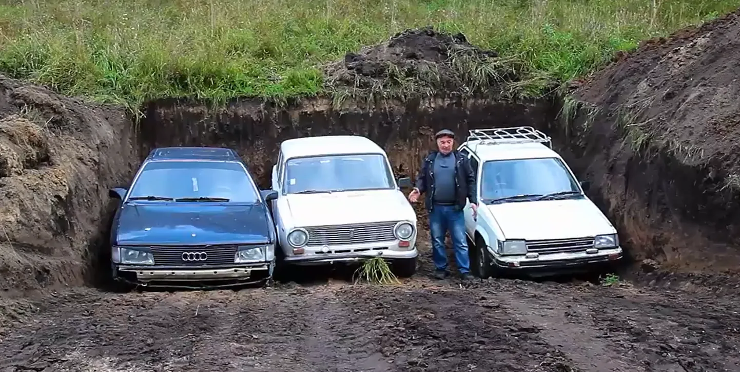 Autod maeti aastaks maa alla