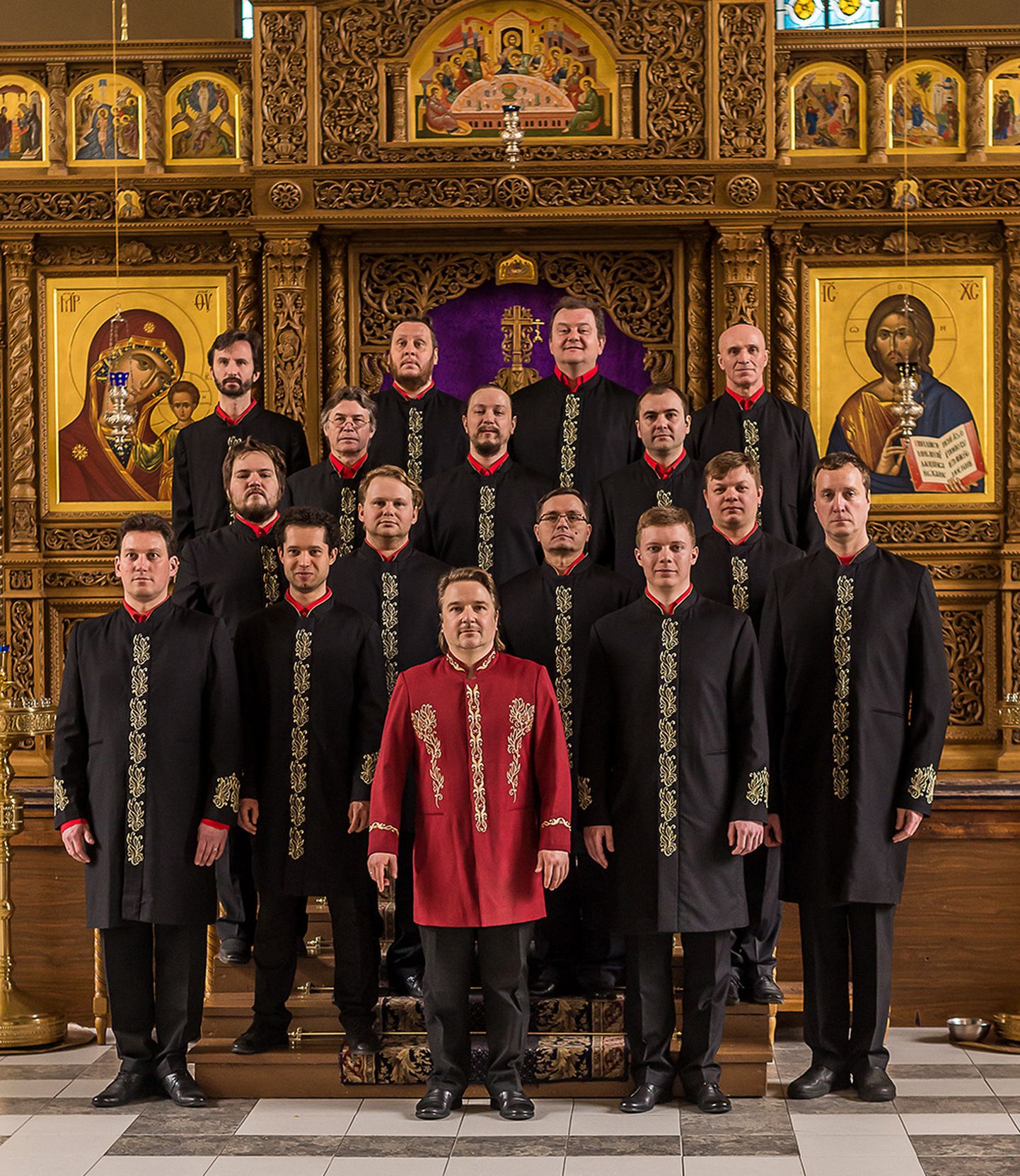 Valaami kloostri meeskoor esineb Suure-Jaani muusikafestivalil.