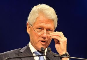 USA endine president Bill Clinton. 
