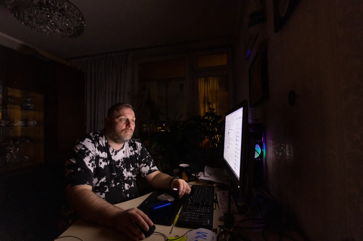 Ukrainas elaval kunstnikul Nikita Titovil on Eesti ja eestlased südames.
