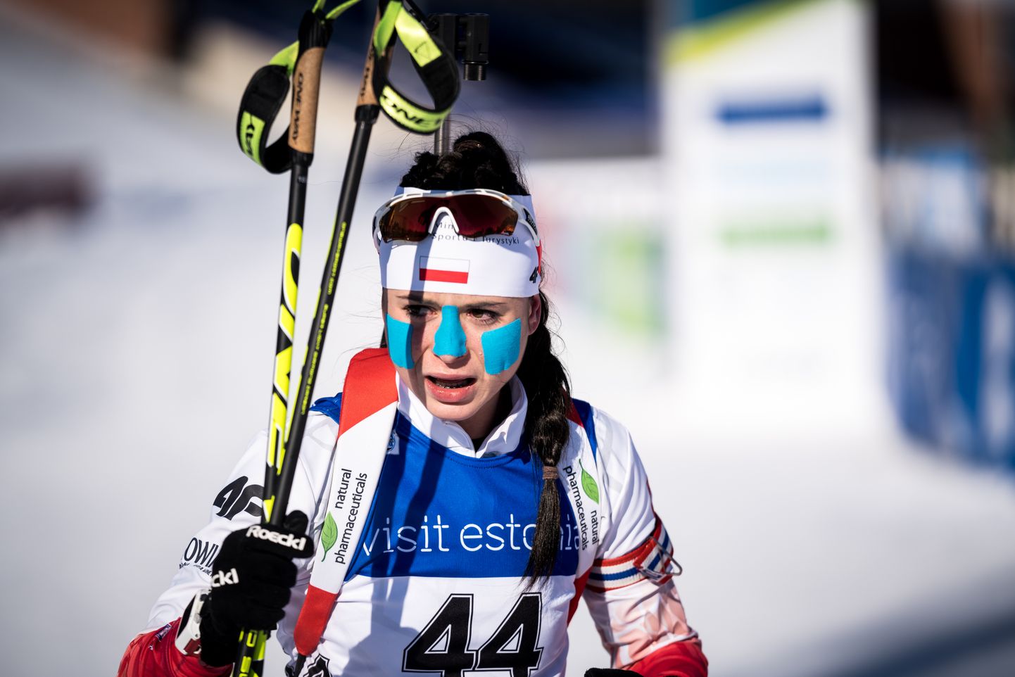Naisjuunioride 12,5 km individuaaldistantsi maailmameistriks krooniti poolatar Kamila Zuk (pildil).