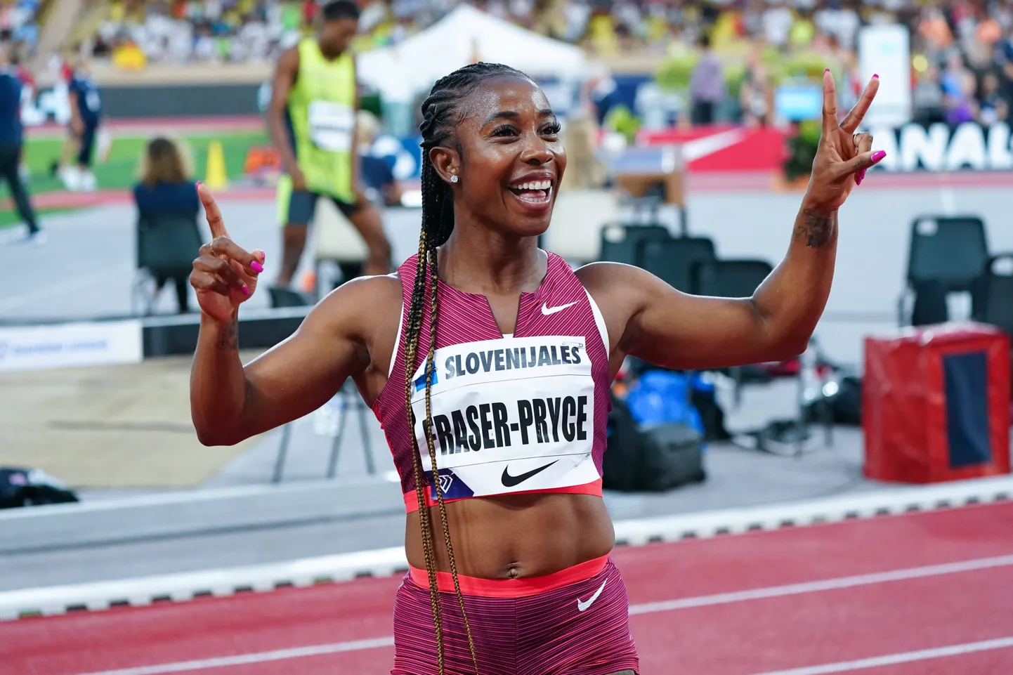 Shelly-Anne Fraser-Pryce.