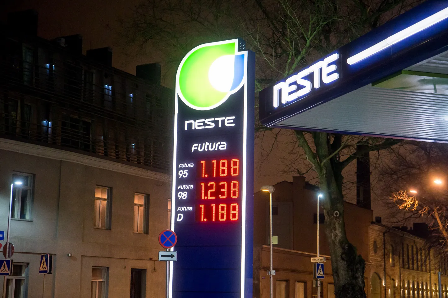 Tallinna kesklinna tanklad.