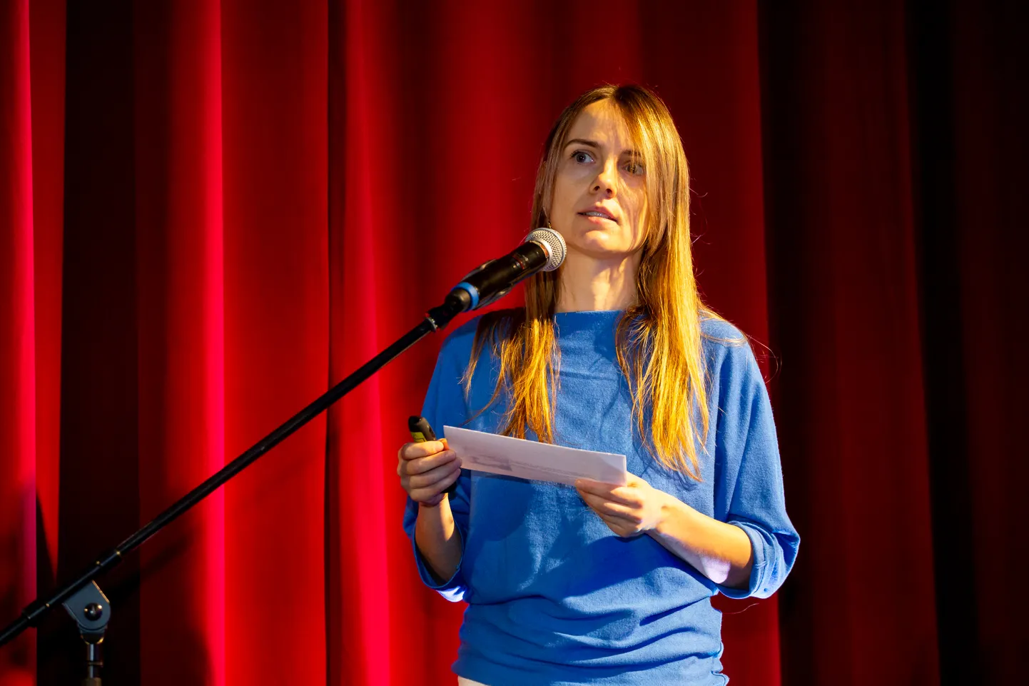 Angela Hollo.
