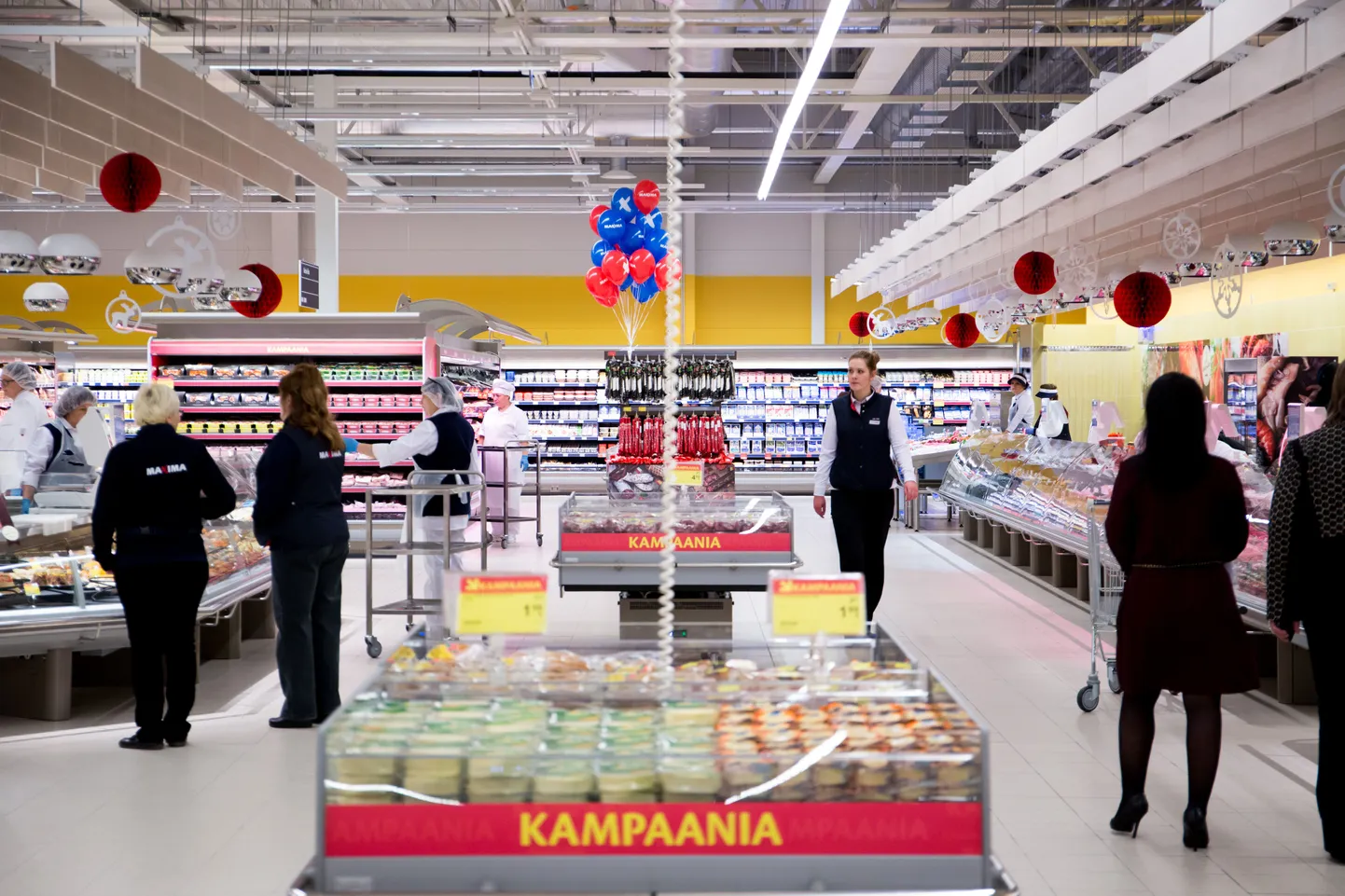 Maxima töötajad. Pilt on illustratiivne.