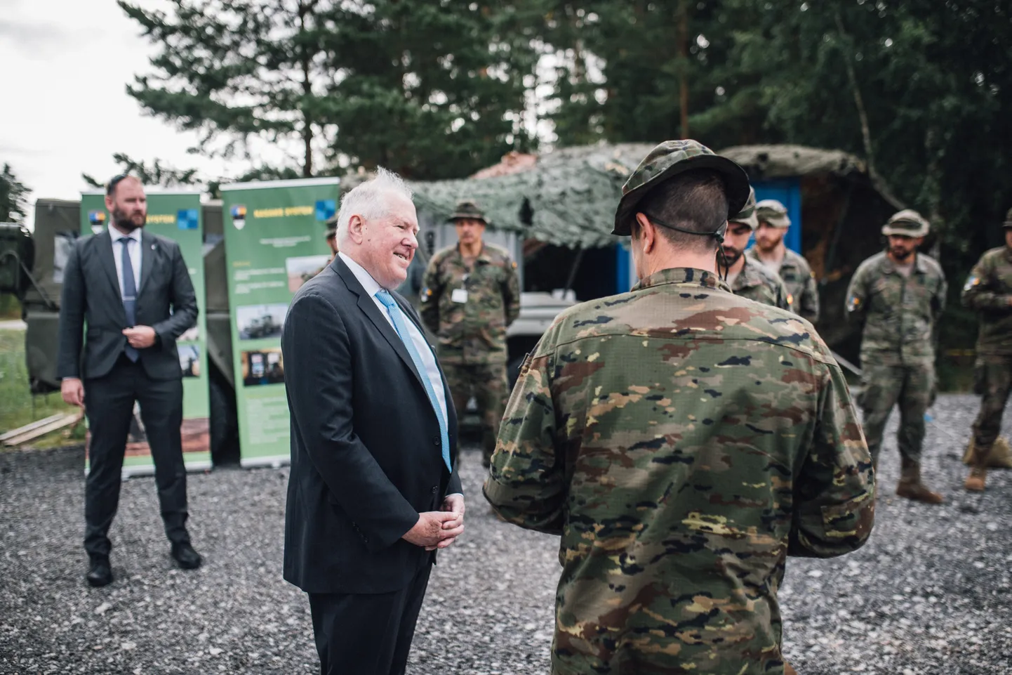 USA õhuväeminister Frank Kendall Ämari lennubaasis.