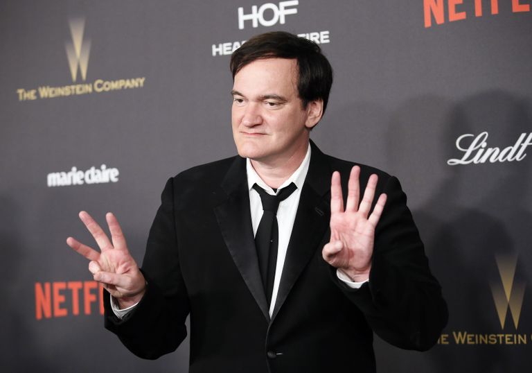 Quentin Tarantino jaanuaris 2016 The Weinstein Company & Netflixi peol