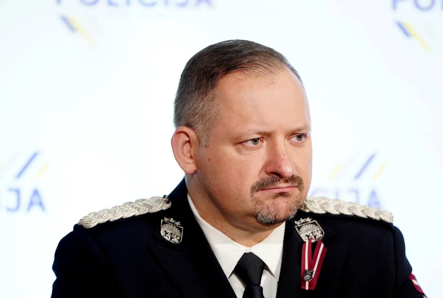 Valsts policijas priekšnieks Armands Ruks.