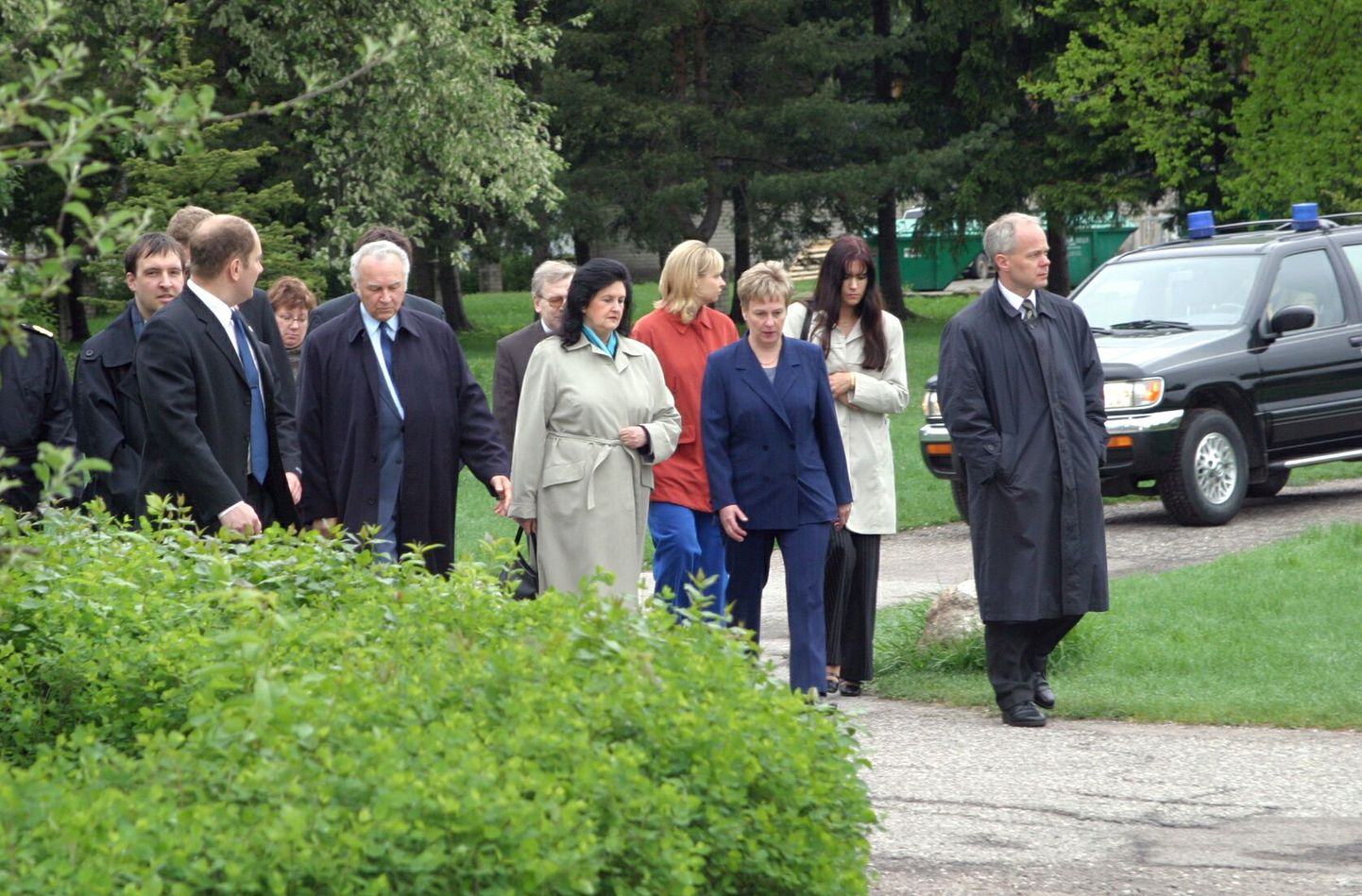 President Arnold Rüütel käis Tootsis visiidil 2005. aasta mais.