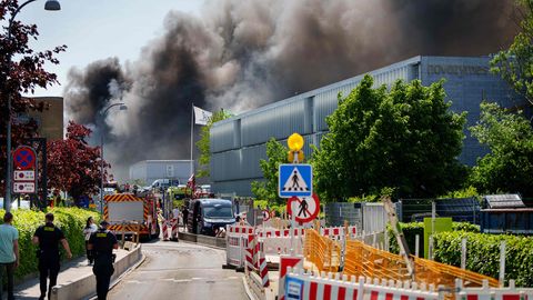 Galerii ⟩ Taani ravimifirma Novo Nordiski büroohoones puhkes suur tulekahju