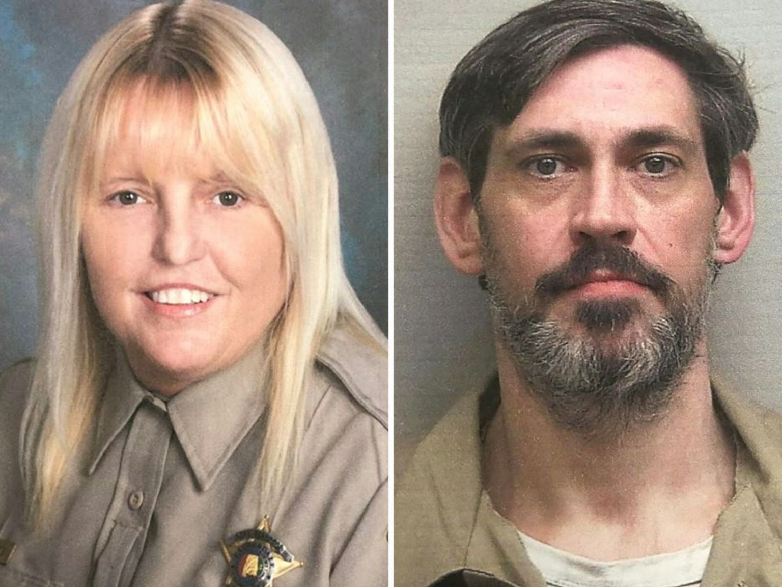 Vasakul vangivalvur Vicky White ja paremal vang Casey White, kes põgenesid 29. aprillil koos Alabama Lauderdale'i vanglast.