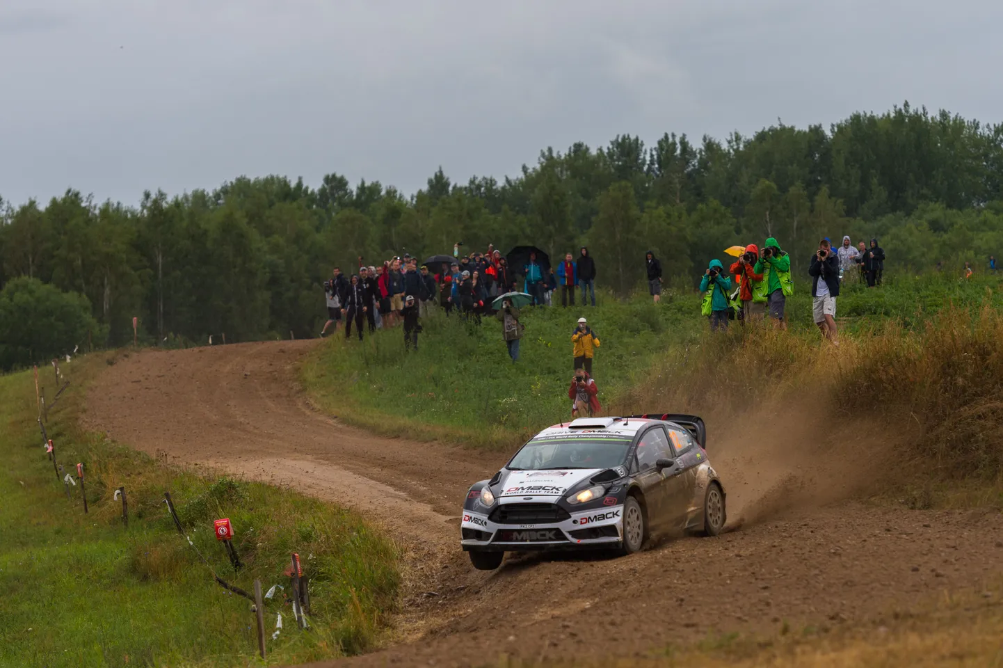 Ott Tänak ja Raigo Mõlder Poola rallil.