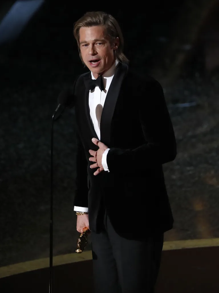 Brad pitt sai meeskõrvalosatäitja Oscari rolli eest filmis «Ükskord Hollywoodis» (Once Upon a Time in Hollywood)