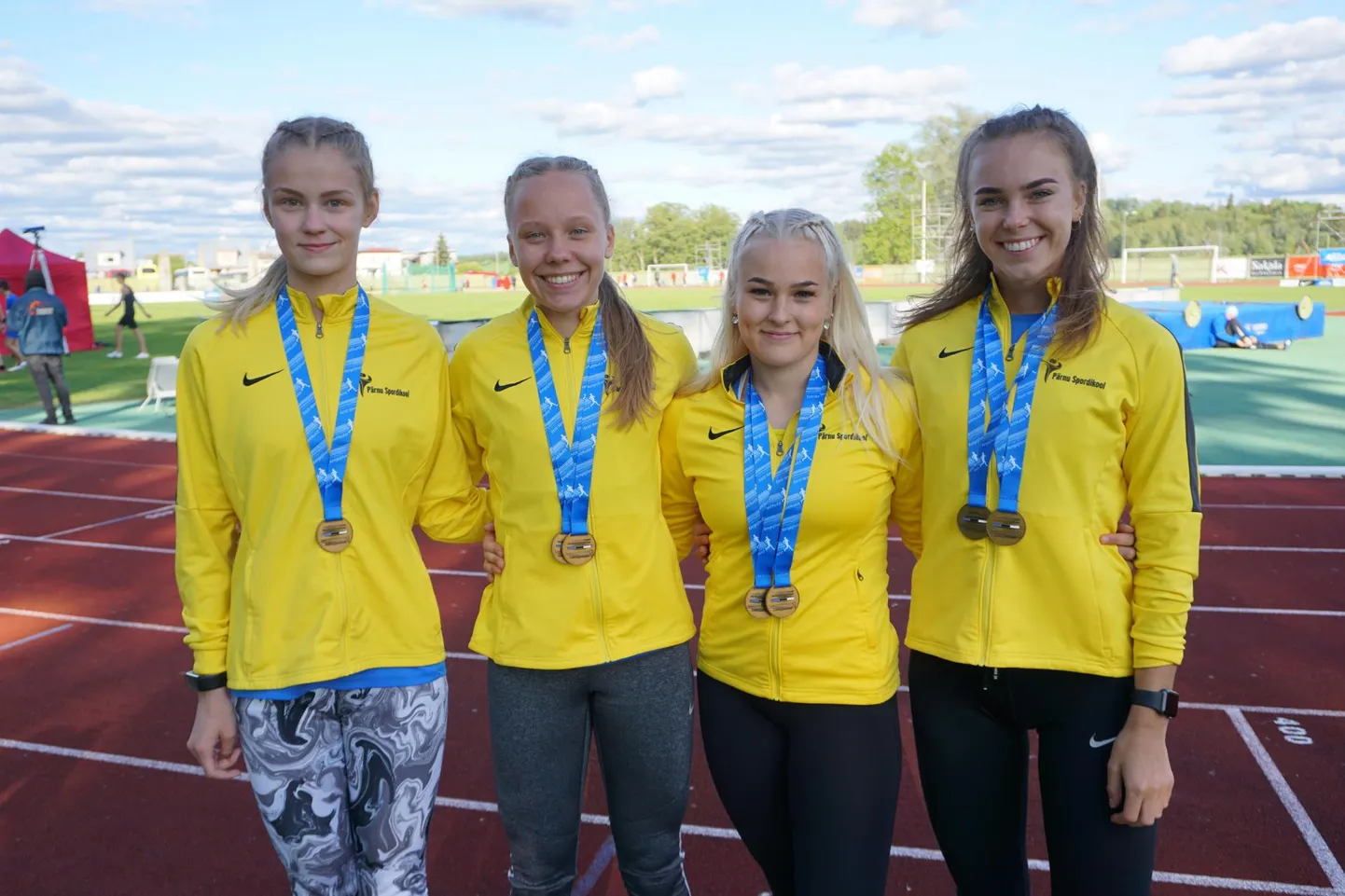 Kolm Altiuse tüdrukut said Eesti meistrivõistlustelt kaks kulda.