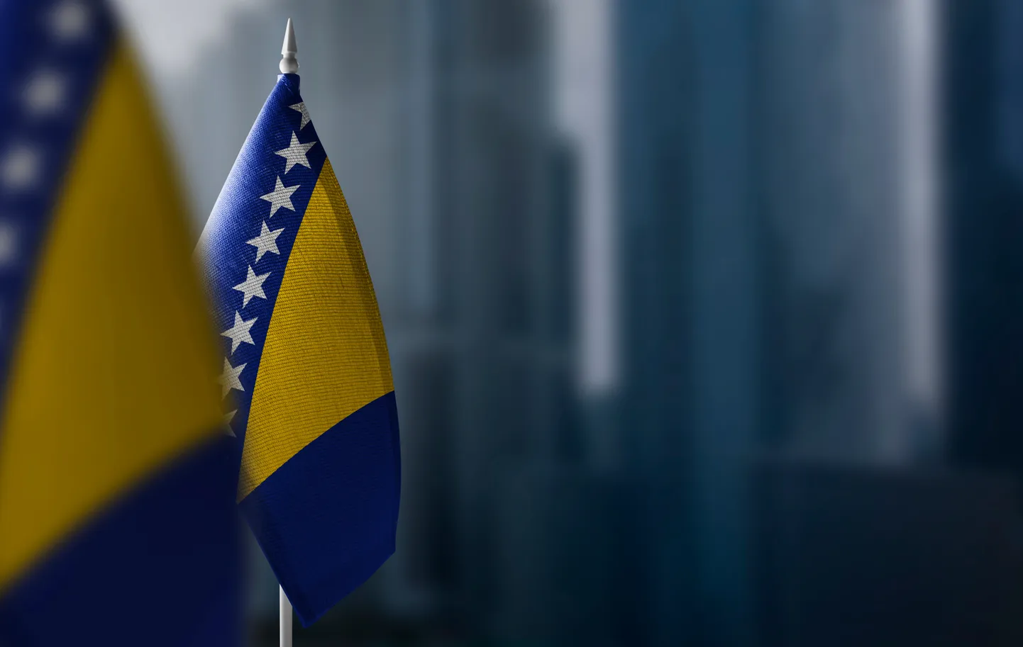 Bosnijas karogs.