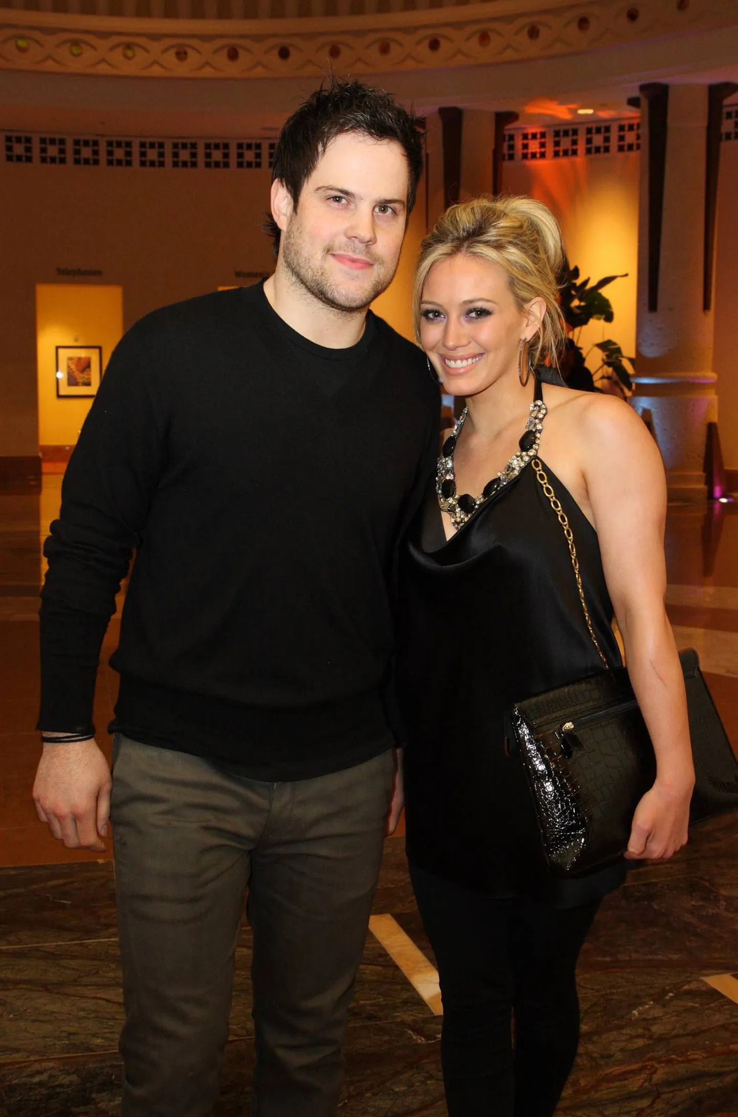 Hilary Duff ja Mike Comrie.