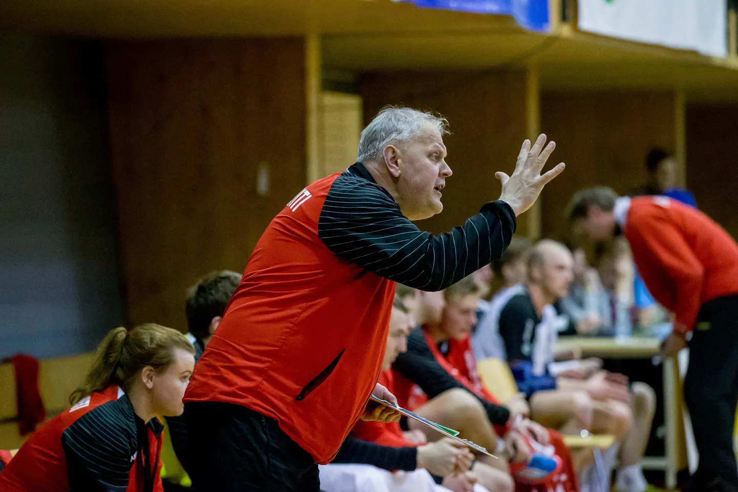 Põlva Serviti ja HC Kehra neljas finaalmäng.