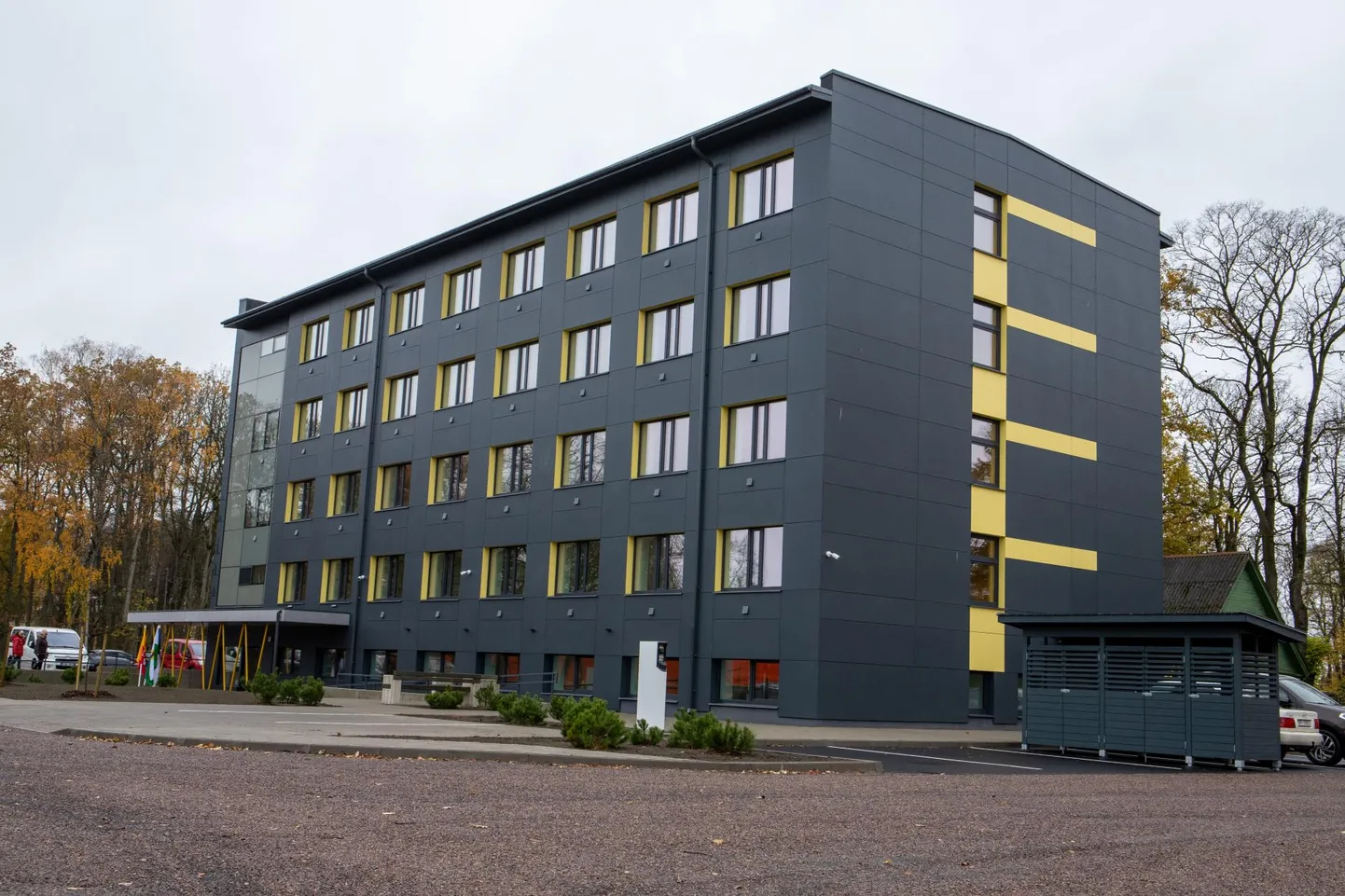 Sindi ühiselamus on 40 sotsiaalkorterit.