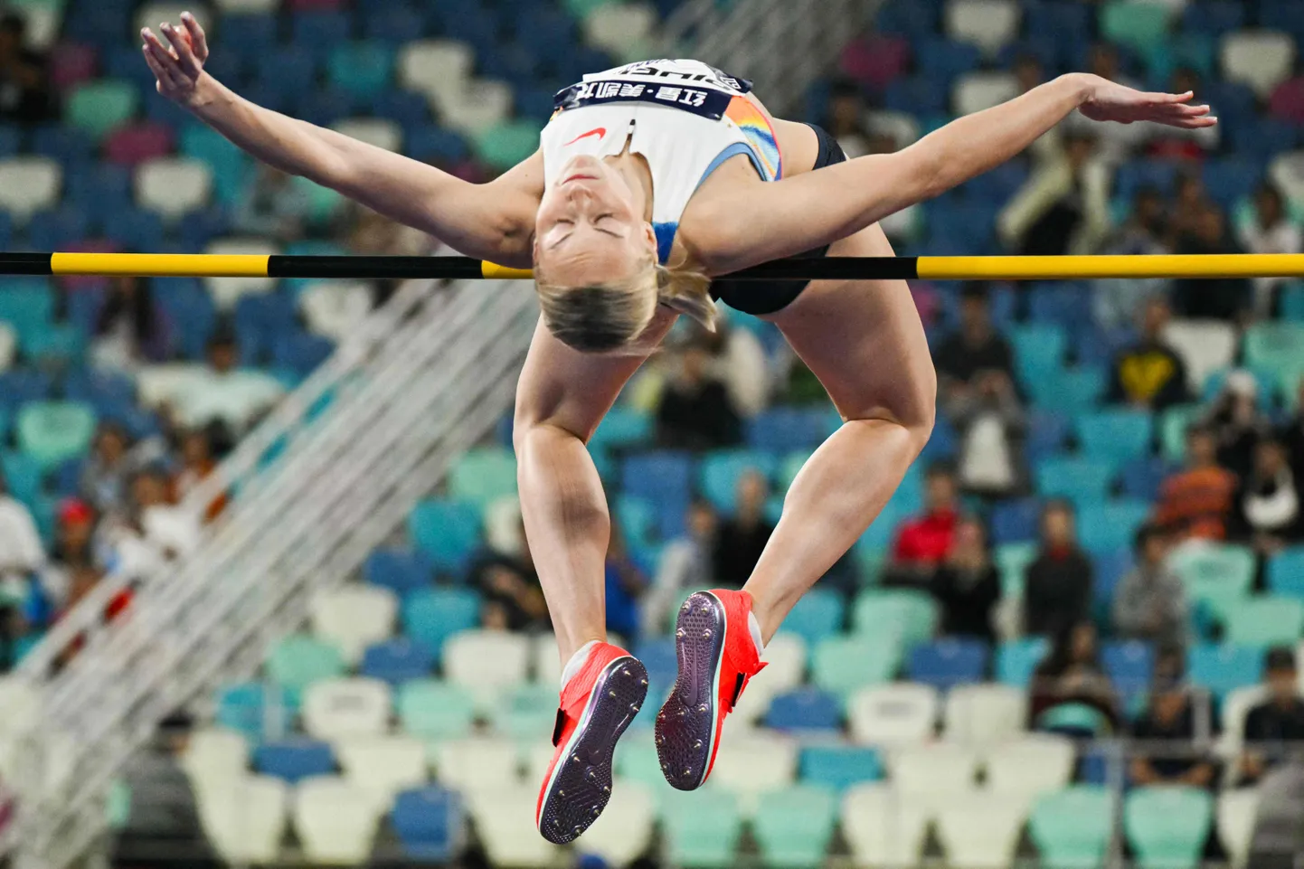 Elisabeth Pihela stiilinäide Xiameni Teemantliiga etapil.