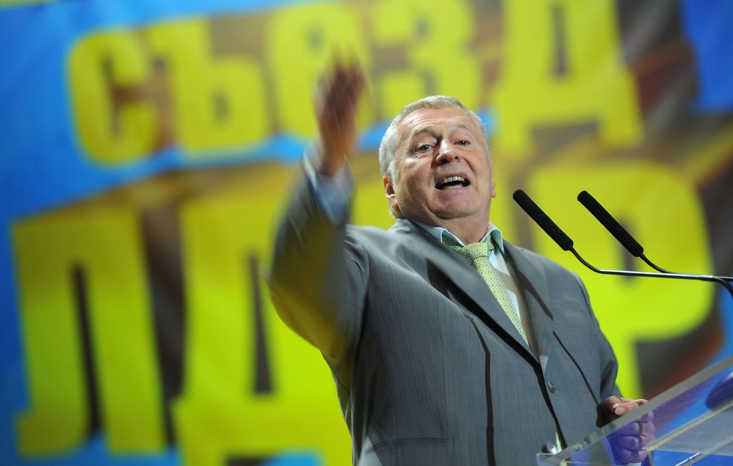 Venemaa Liberaaldemokraatliku Partei liider ja parlamendifraktsiooni juht Vladimir Žirinovski.
