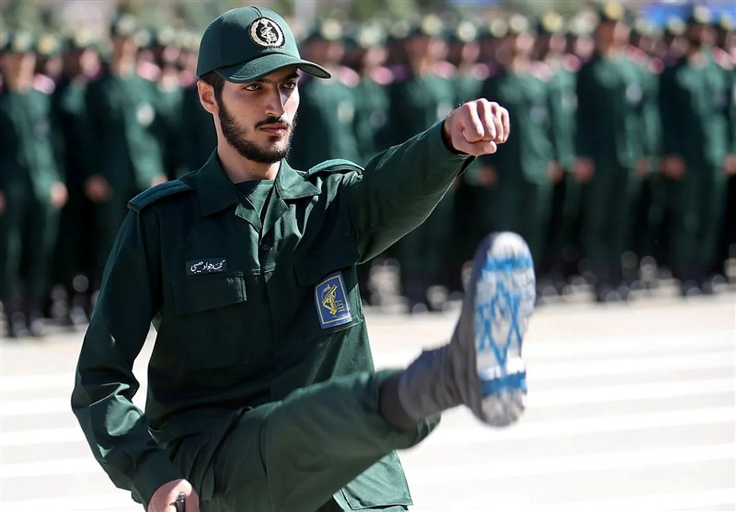 Iraani revolutsioonikaardi ohvitser.