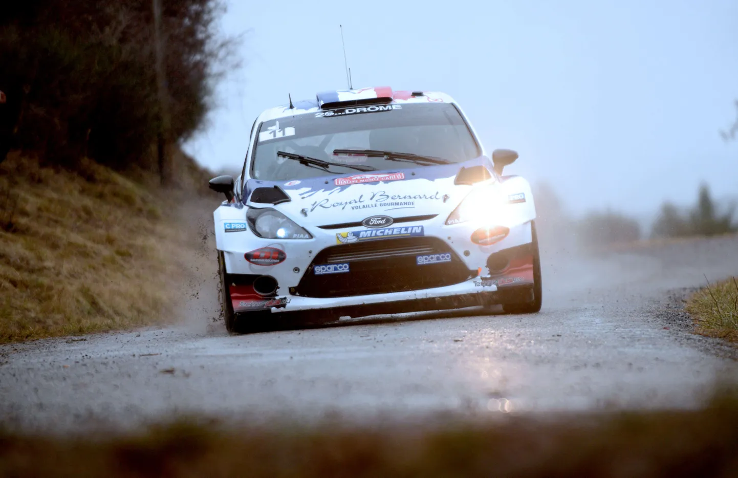 Bryan Bouffier Monte Carlo rallil 2014.