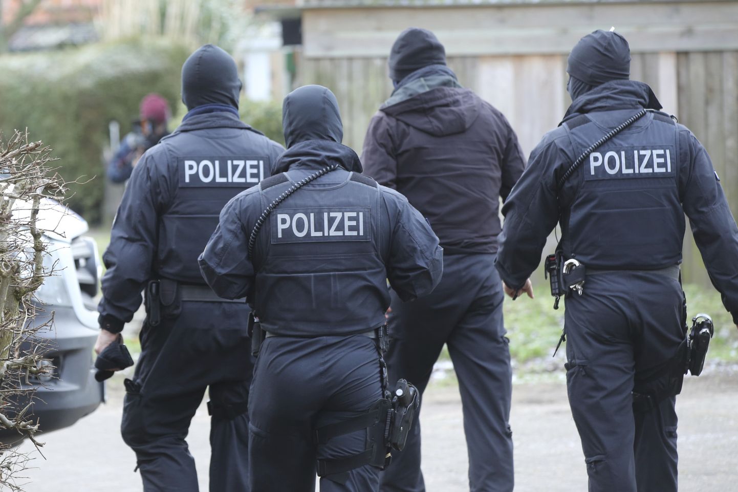 Saksa politseinikud.