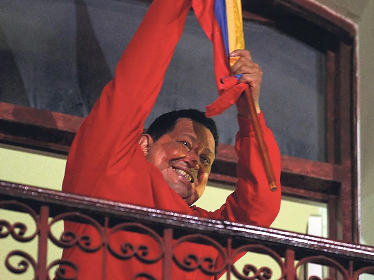 Hugo Chavez valiti taas Venezuela riigipeaks.