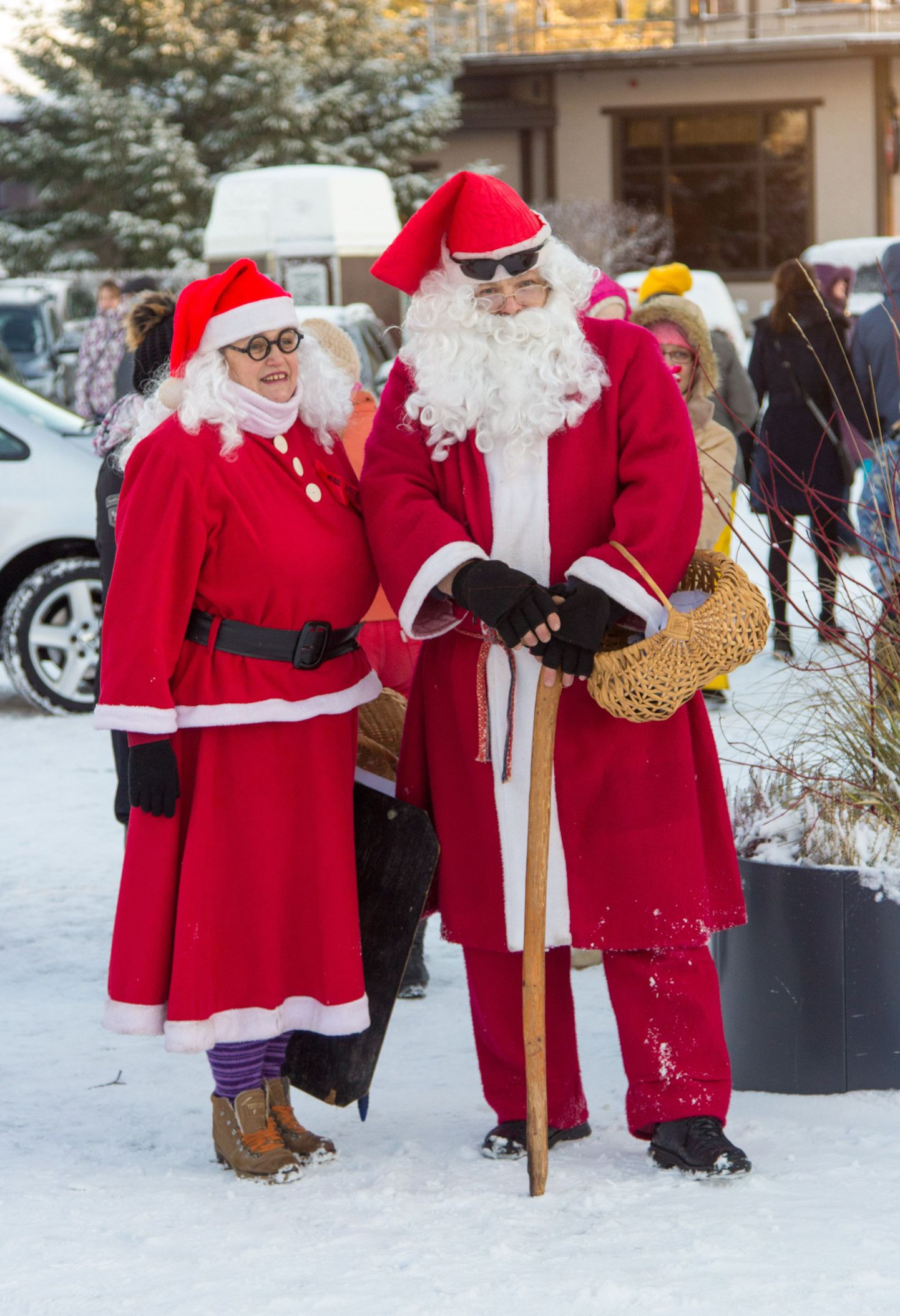 Coca-Cola poolt lood jõuluvana kujutis on sügavalt juurdunud ka eestlaste seas - nagu sai möödunud nädalavahetusel näha ka talvepealinna avaüritustel Otepääl.