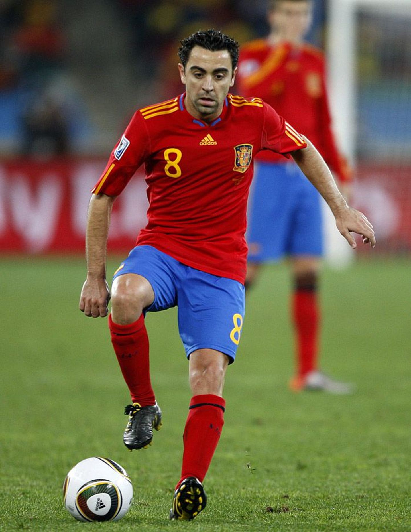 Hispaania mängujuht Xavi.