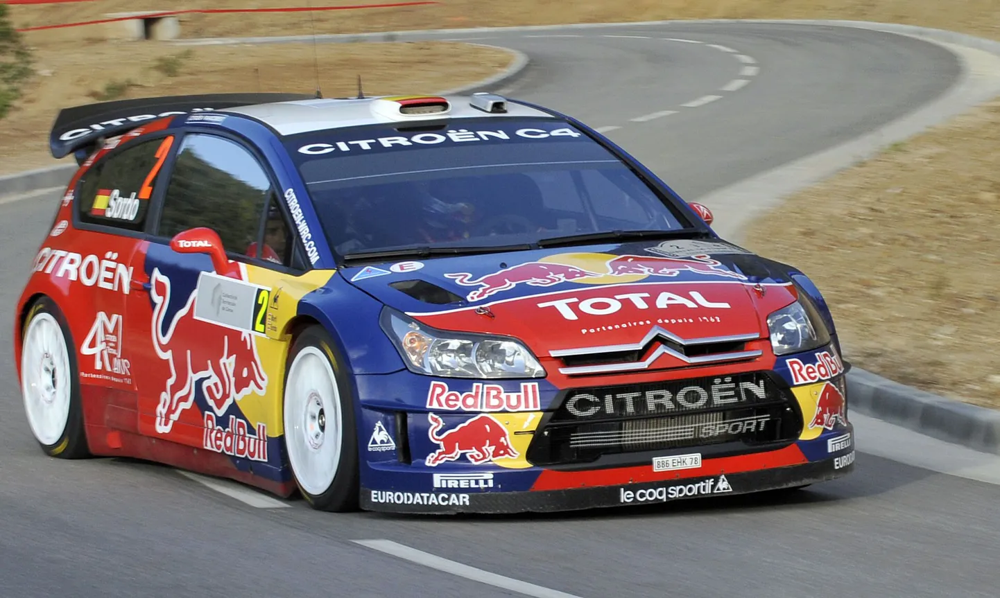 Citroënil kihutav Daniel Sordo