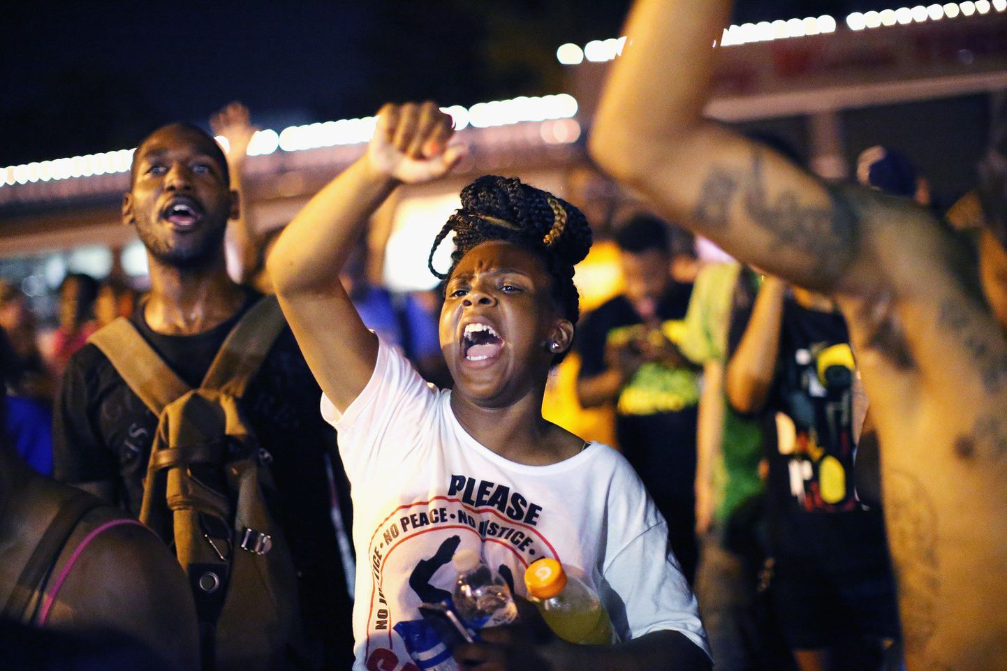 Protestijad möödunud nädalal Fergusonis.